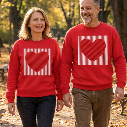 Unisex Casual Crewneck Sweatshirt