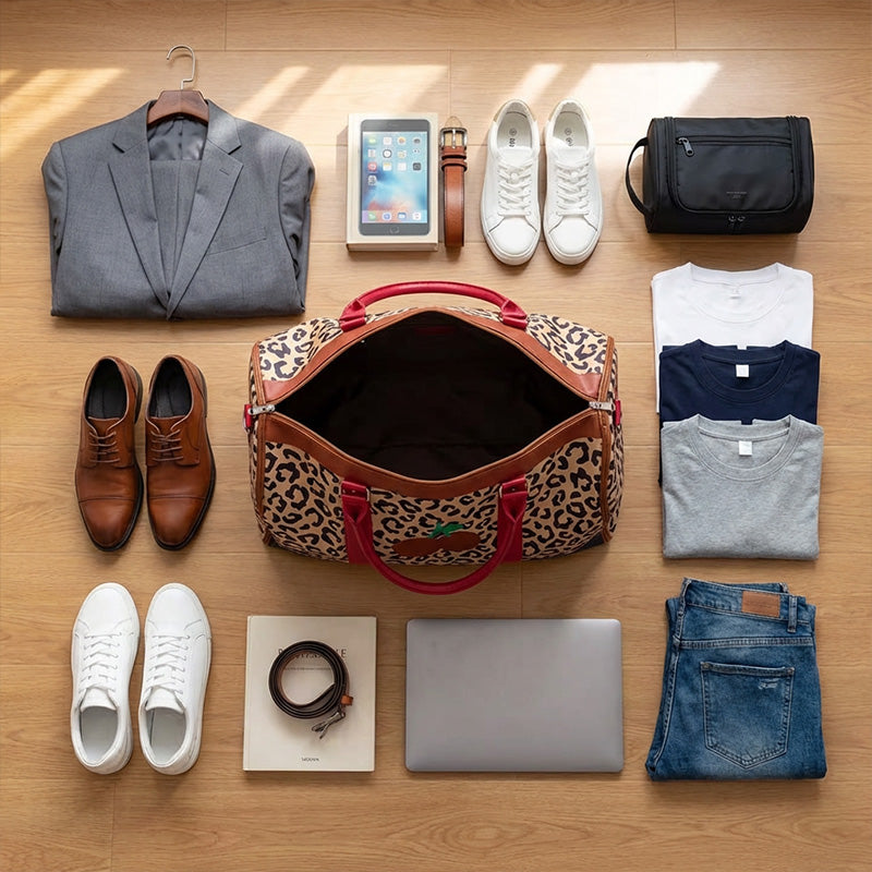 2-in-1 Convertible Travel Duffle Bag