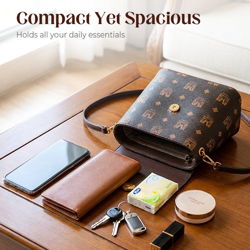 🎁2026 New Arrivals 49% OFF💥Women's Monogram Pattern Crossbody Bag