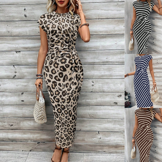 🔥LAST DAY SALE 49% OFF!!💕Women's Elegant Tie Waist Dress