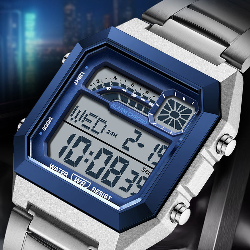🔥Unisex Square Digital Watch with Luminous Display