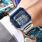 🔥Unisex Square Digital Watch with Luminous Display