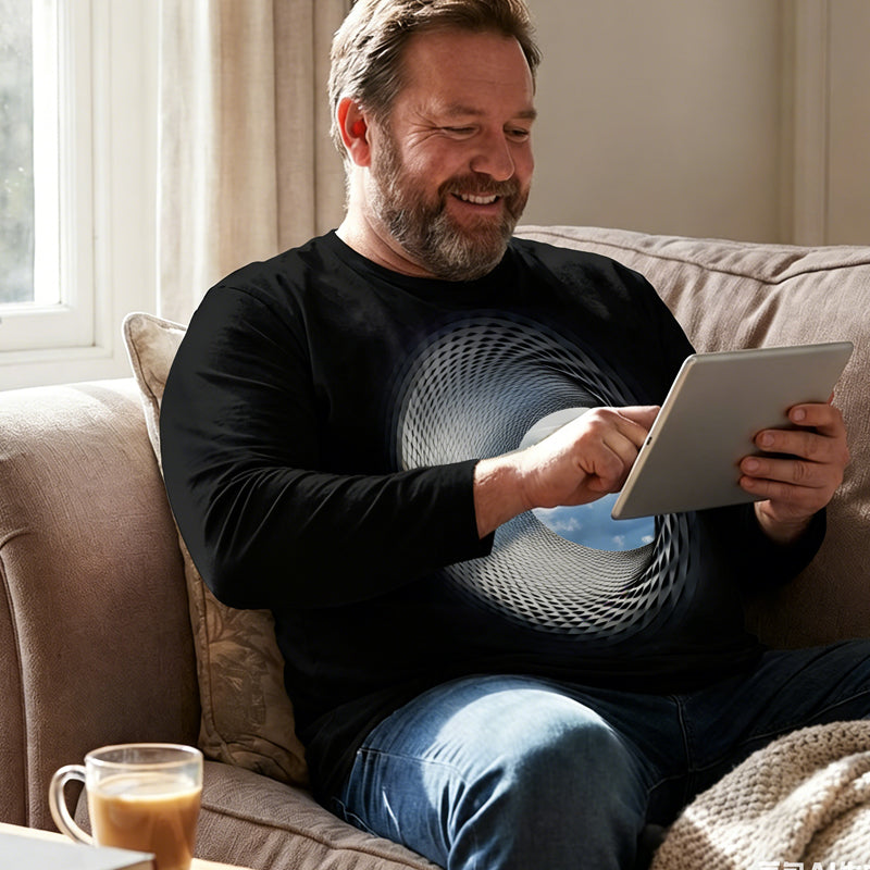 Men's 3D Digital Print Graphic Top