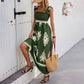 🌸Spring Hot Sale 50% OFF!!🌸Women’s Summer Print Sleeveless Flowy Long Dress