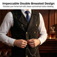 🔥Limited-time offer-Men's Casual Retro Slim Fit Dress Vests for Suit or Tuxedo