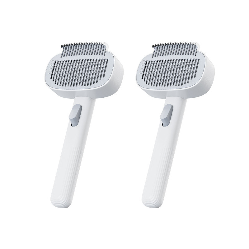 🐾 Pet Grooming Combo with Easy-Release Button – Safe, Comfortable & Hassle-Free Grooming ✨🛁