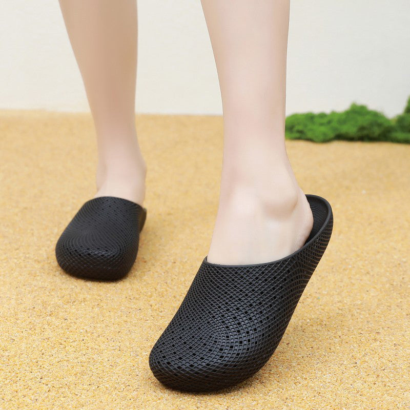 Unisex Breathable Mesh Hole Slippers