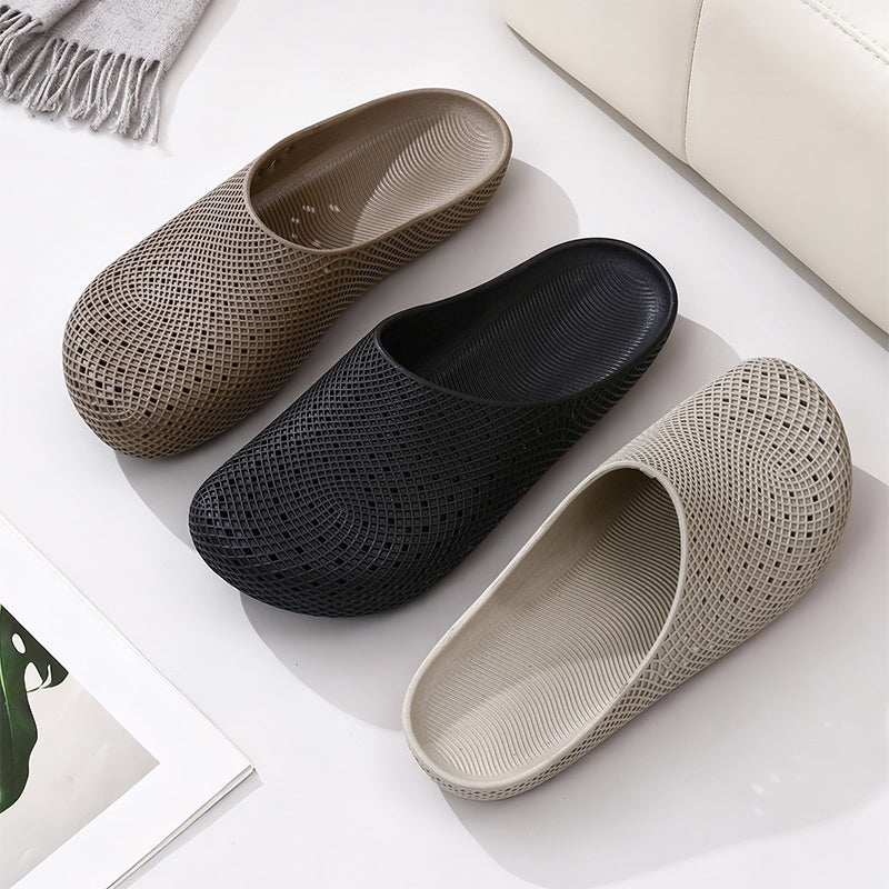 Unisex Breathable Mesh Hole Slippers
