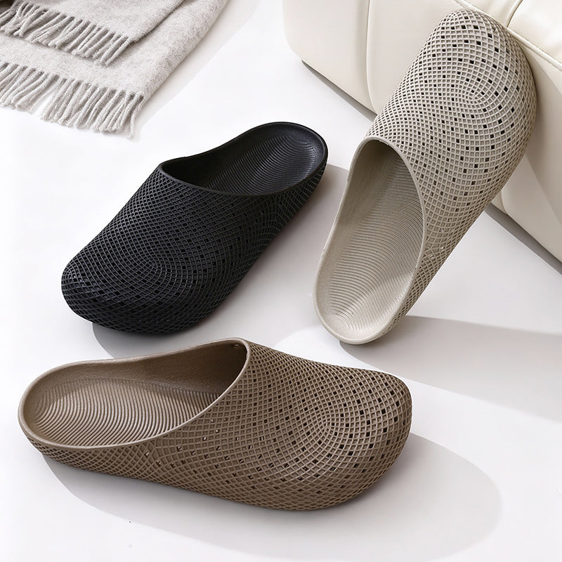 Unisex Breathable Mesh Hole Slippers