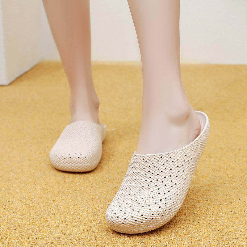 Unisex Breathable Mesh Hole Slippers