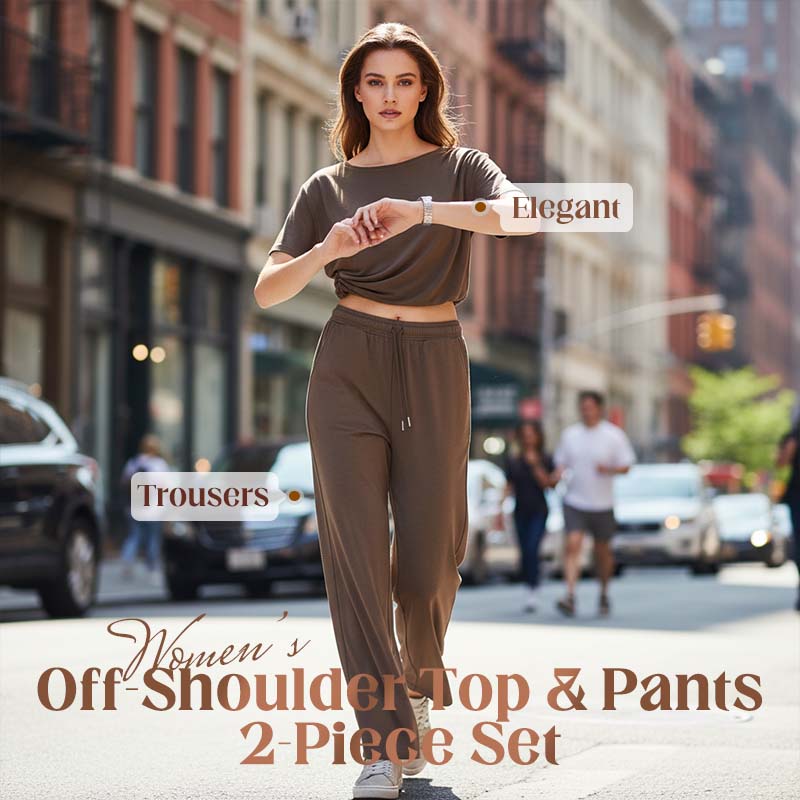 📢📢40% OFF !! ⏰ Asymmetrical Design, Soft Fabric & Wide-Leg Pants ✨