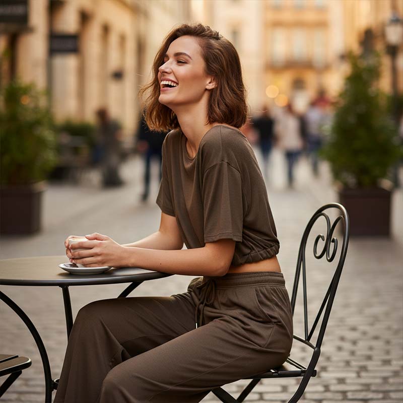 📢📢40% OFF !! ⏰ Asymmetrical Design, Soft Fabric & Wide-Leg Pants ✨