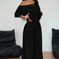 📢📢40% OFF !! ⏰ Asymmetrical Design, Soft Fabric & Wide-Leg Pants ✨