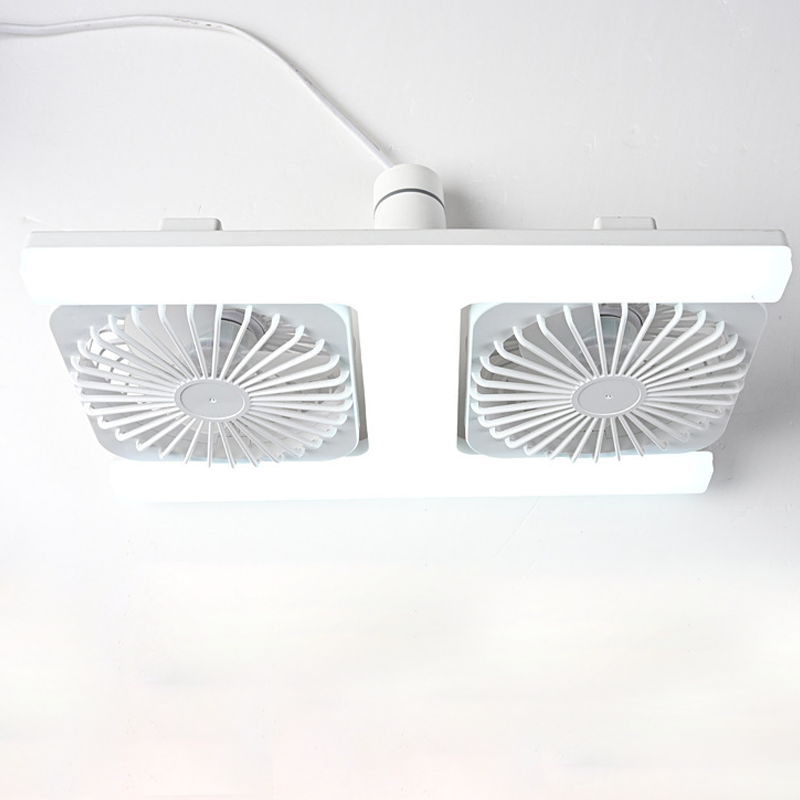 Modern 2-in-1 LED Ceiling Fan Light