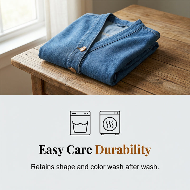 🧥New arrival 40% OFF!🍊Women's Classic Button Front Denim Jacket