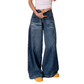Women's Casual High Waist Barrel Jeans