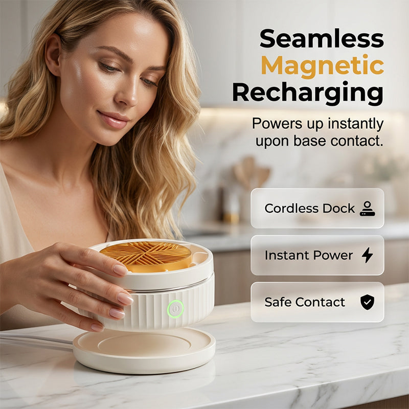 🍉🥬 Multi-Functional Wireless Portable Food Cleaner & Purifier with Waterproof Design
