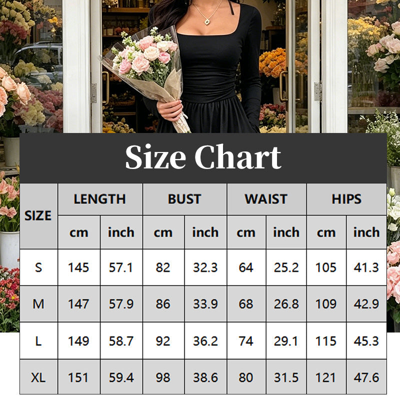 ⏳LAST DAY SALE ONLY ￡19.99!!💕🍂 Women's Casual Square Neck Wide-Leg Jumpsuit – Flattering Comfort & Effortless Autumn Style