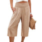 【S-3XL】🍂Lightweight Elastic Waist Crop Pants for Women