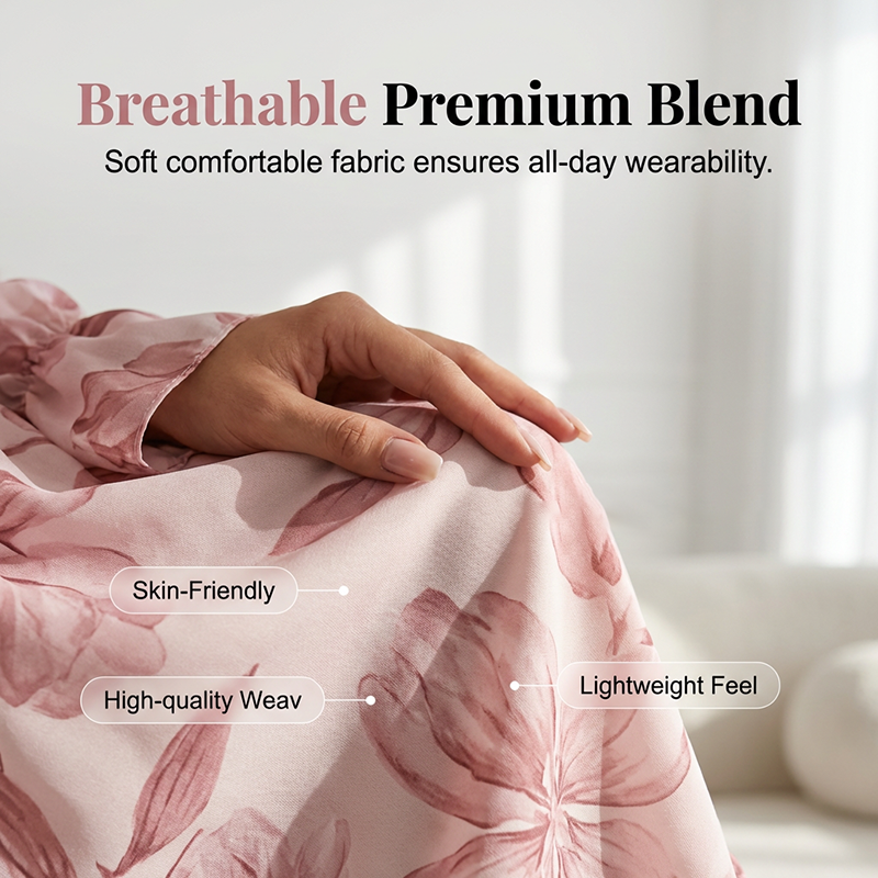 Women's Romantic Floral Ruffle Hem Dress