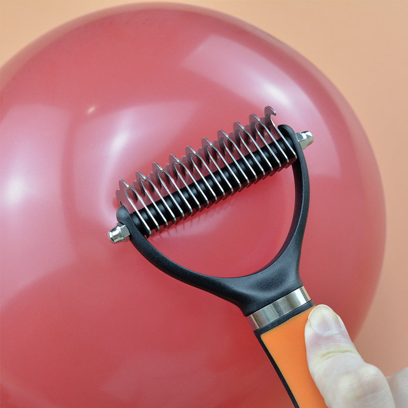 🔥 Hot 🔥Double-Sided Self-Cleaning Pet Grooming Brush