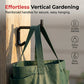 Hanging Strawberry Planter Bag with Side Pockets