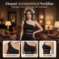 One-Shoulder Mesh Panel Wide-Leg Jumpsuit