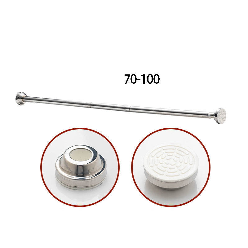 ⏰🔥LIMITED TIME 50% OFF! 🛠️ Adjustable No-Drill Tension Rod – Easy Install, Strong & Space-Saving Solution ✨