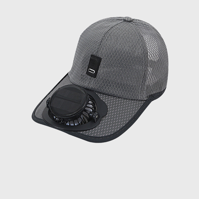 🧢☀️ Solar Powered Baseball Cap – Stay Cool Anywhere