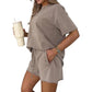 Women's Casual Solid Color Two-Piece Set