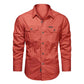 🆕2026 New Style✨Men's Long Sleeve Cotton Workwear Shirt👔