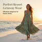 Women's Halter Neck Backless Tiered Maxi Dress