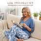 🌿Summer Cool Deal: 70% OFF!!🌿Women's V-Neck Blouse & Printed Wide-Leg Pants Set💃