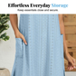 Women's Sleeveless Round Neck Casual Pocket Dress