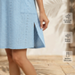 Women's Sleeveless Round Neck Casual Pocket Dress
