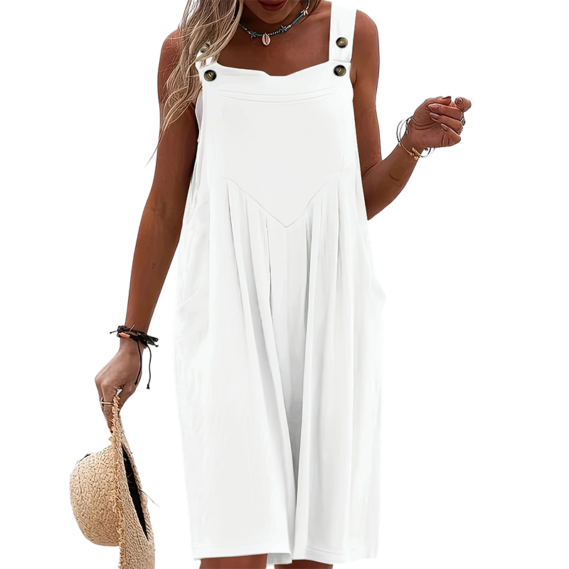 🌸 LIMITED TIME Special Price: £16.99 ✨Sleeveless Wide-Leg Jumpsuit For Summer Breezes