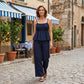 Women's Smocked Top & Pants 2-Piece Set