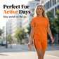 🏃‍♀️ Stay Active & Stylish: Women's Casual Short-Sleeve Top And Shorts Set For Your Summer Vibes☀️