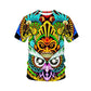 Vintage Tribal Art Short Sleeve Tee for Men