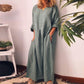 💥Limited Time Sale 50% OFF!!!💥Women's Casual Cotton Linen Loose Maxi Dress