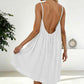 📢📢40% OFF !! ⏰Summer Backless Spaghetti Strap Mini Dress