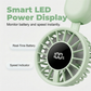 ❄️ Beat The Heat Anywhere! 🌬️Portable Handheld Fan With 5 Speeds & LED Display