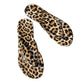 ⛱️Summer Hot Sale💞Leopard Print Flip-Flops with Heart Charm