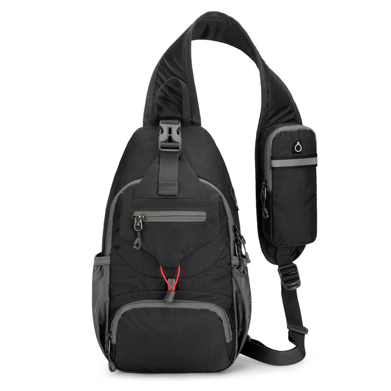 ✨ Perfect for Hiking and Traveling ✨Packable Small Crossbody Sling Backpack with Side Pouch