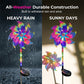 🔥Summer Hot Sale 49% OFF✨ Solar Powered Rainbow Pinwheel Garden Light