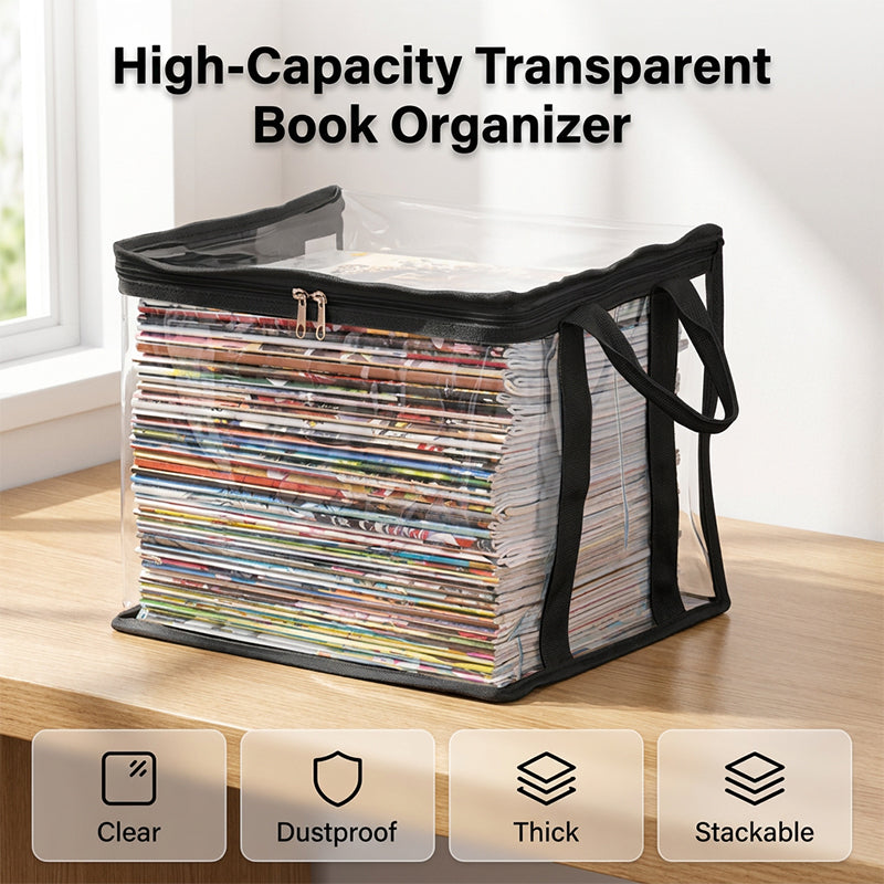 49% OFF📦Large Heavy-Duty Thick Plastic Clear Storage Bag for Clothes, Moving & Storage