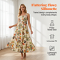 Floral Sleeveless Maxi Dress