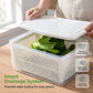 Layered Draining Food Storage Container