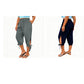 👖 LIMITED-TIME 50% OFF! ✨ Women's Elastic Waist Capri Pants – Breathable, Stretchy, Side Tie Detail 🌿