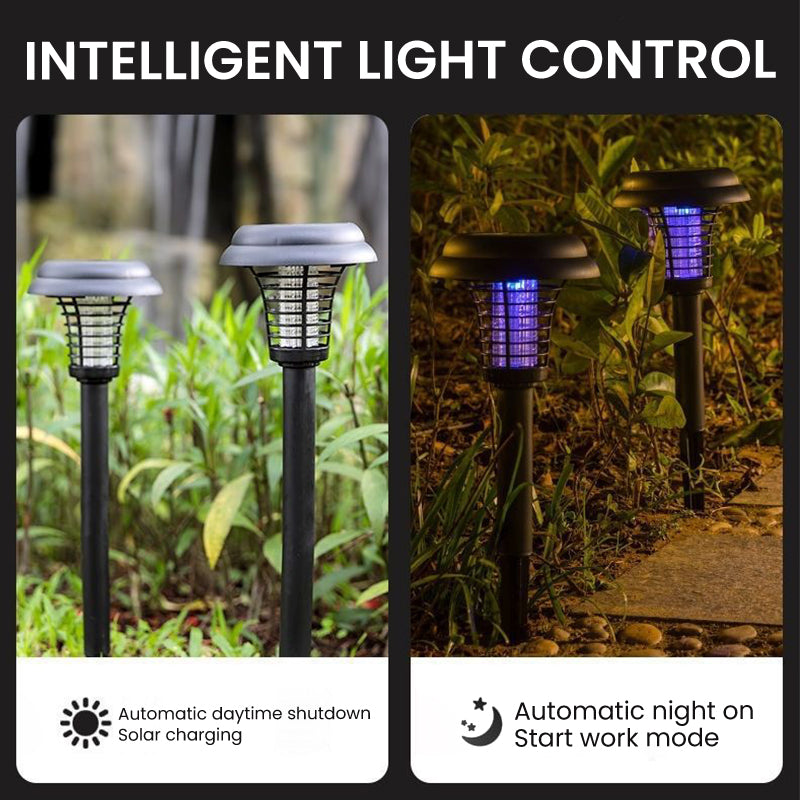 ⏰LIMITED QUANTITY ONLY💥🚫🦟Solar Mosquito Zapper Lamp Stake